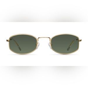 Never worn MELLER sunglasses. Suku Gold Olive sunglasses